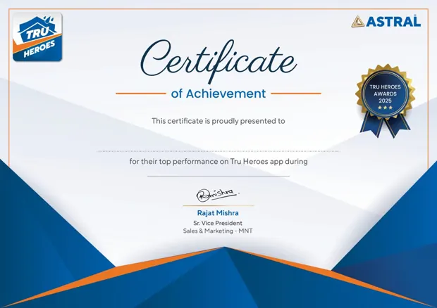 TruHeroes certificate
