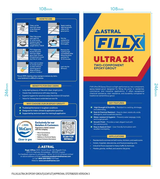 FillX 2K leaflet