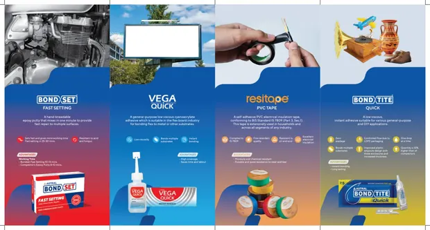 FMCG trifold brochure