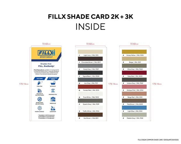 FillX shade card