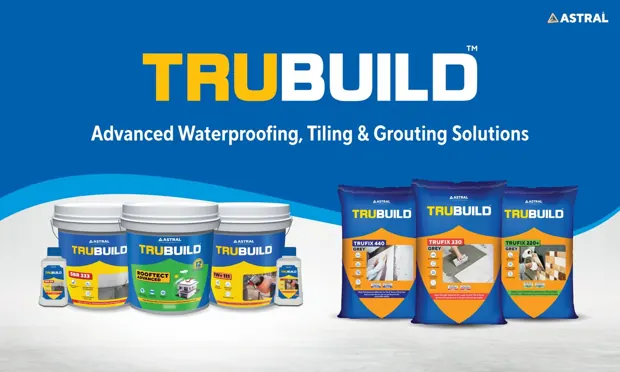 Cricket sponsorship banner: TruBuild