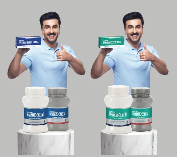In-shop cut-out: Super Strength & Fast & Clear